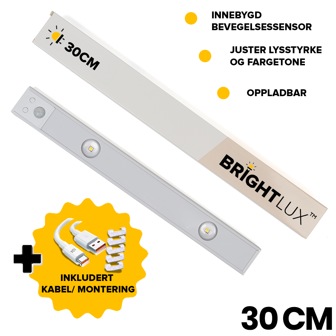BrightLUX™ - Trådløs LED-lampe