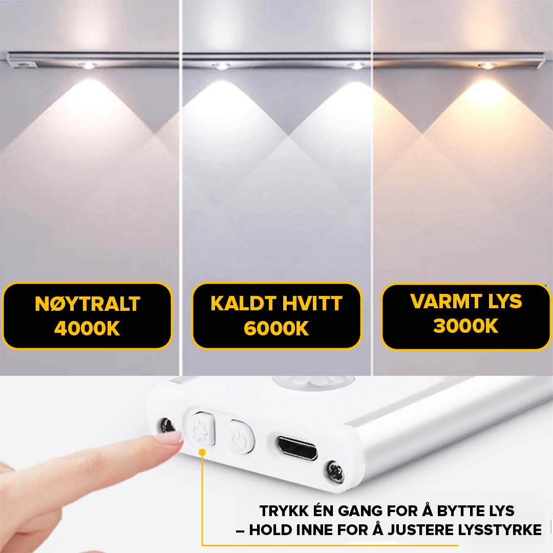 BrightLUX™ - Trådløs LED-lampe
