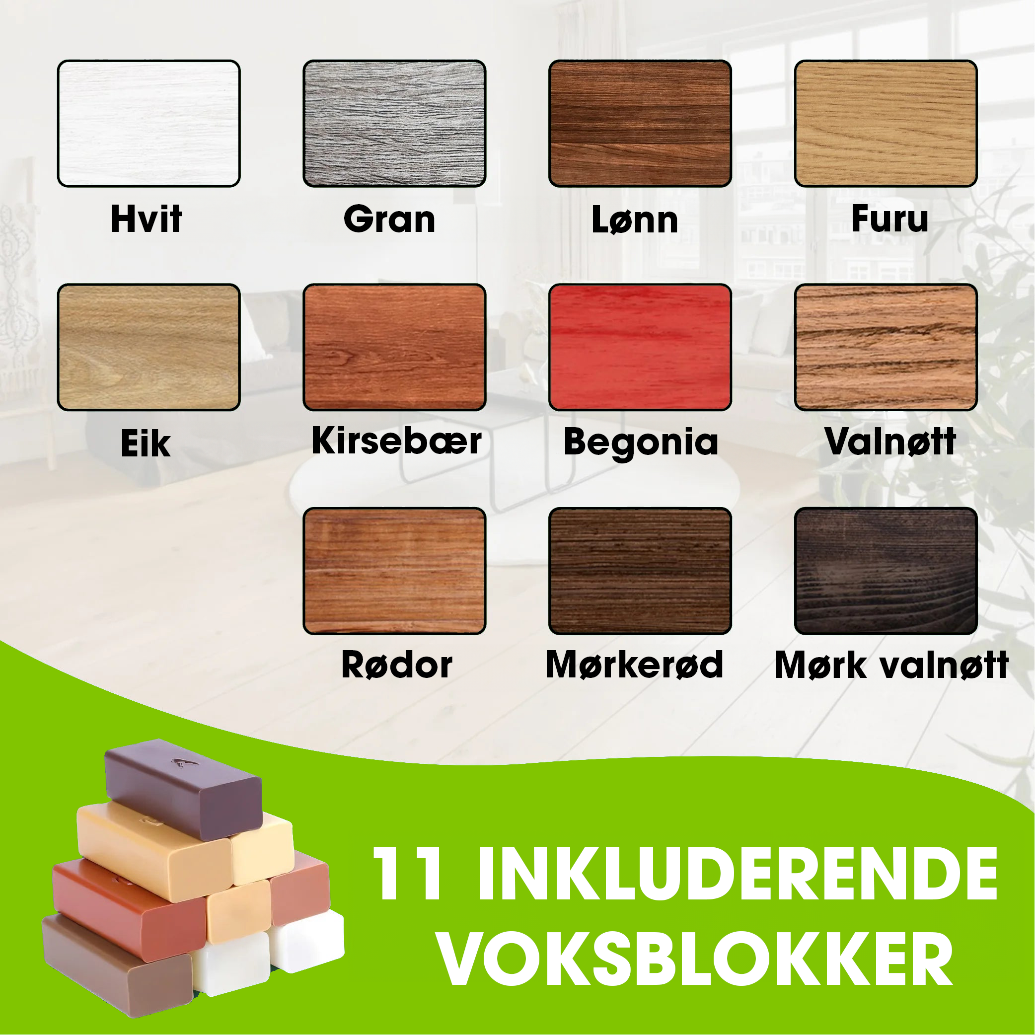 BlendyFix™ - Reparasjonssett for møbler, lister og gulv - NordKlover