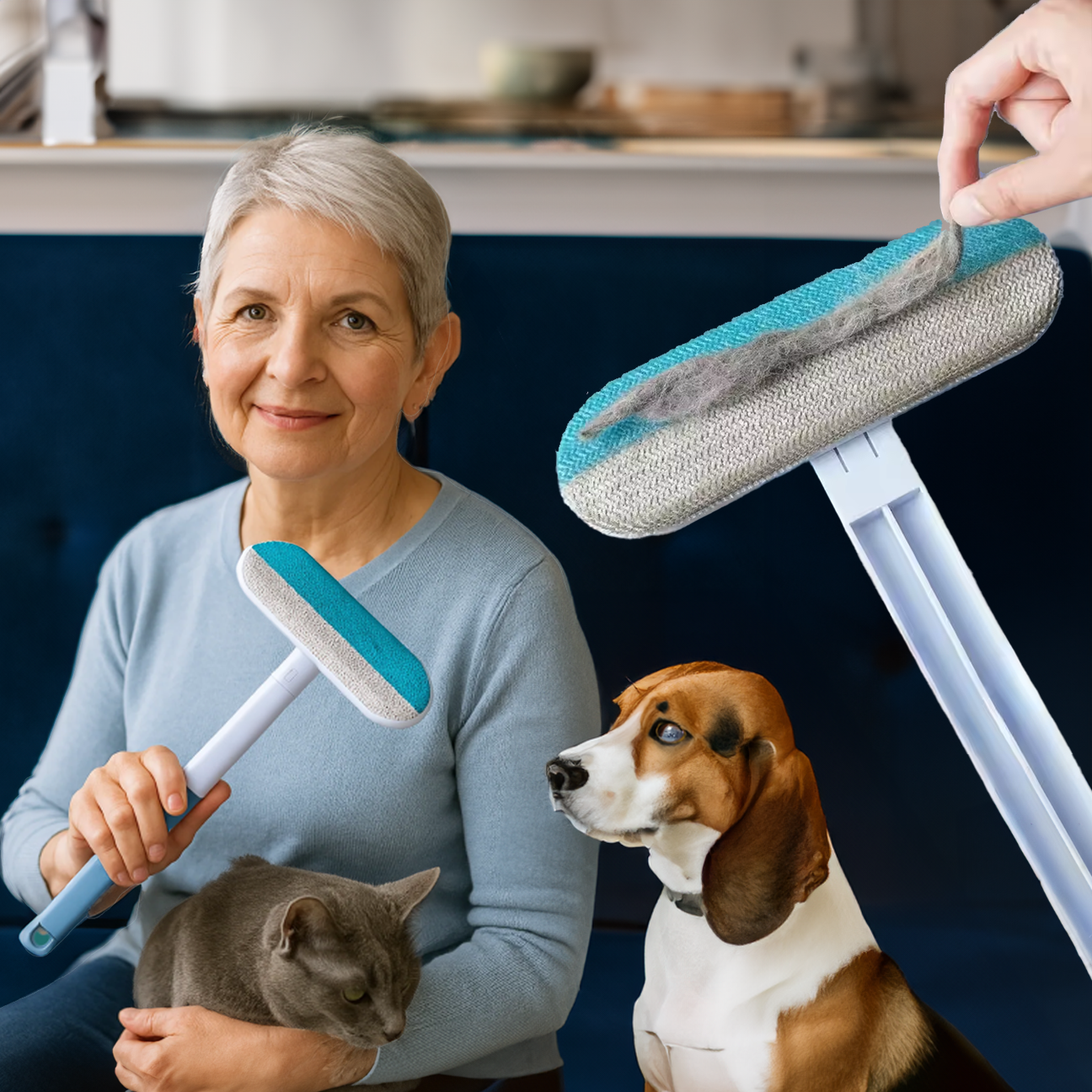 FurSweep™ - monitoiminen karvanpoistaja