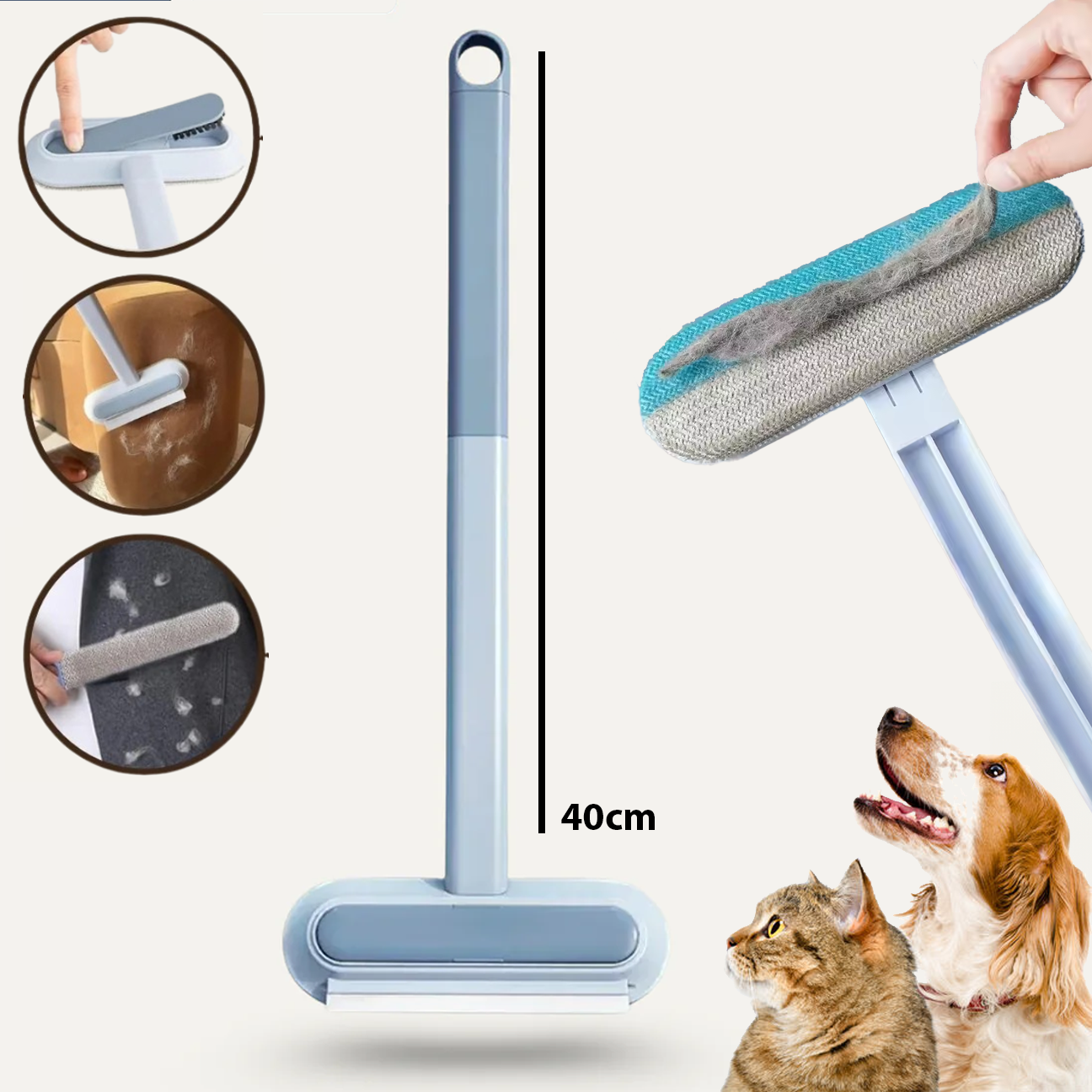 FurSweep™ - monitoiminen karvanpoistaja